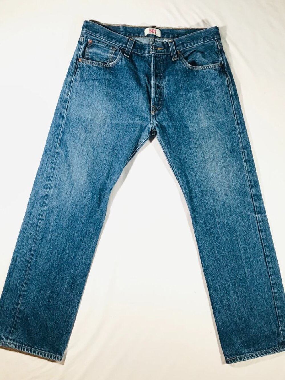 Levi’s Original 501 Straight Leg Button Fly Jeans 34X30 2009 - FREE SHIPPING!
